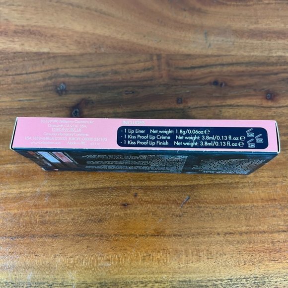 NWB BELLAPIERRE Kiss Proof Slay Liquid‎ Lipstick Set (3 Piece) - Picture 3 of 7